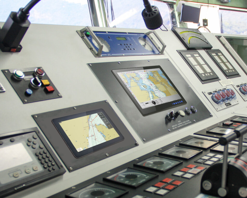 Ship captain control room